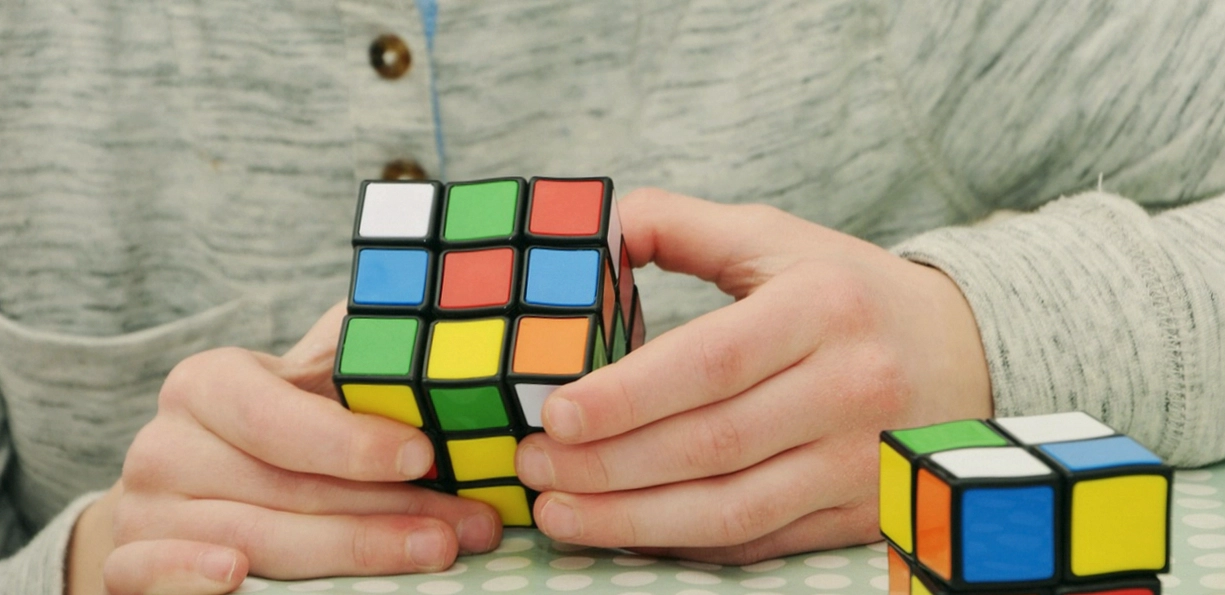 Mitch, game master and puzzle technician